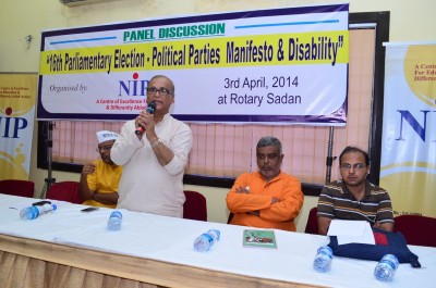 NGO hosts discussion on disabled voters
