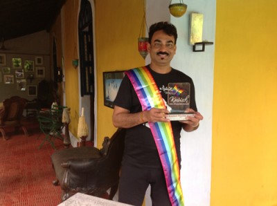 KASHISH Rainbow Warrior Award for Wendell Rodricks