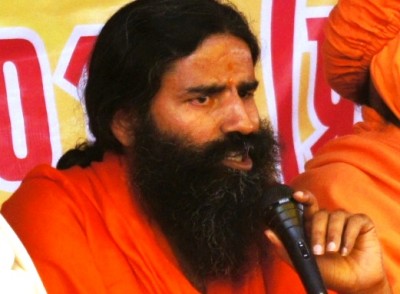 Ramdev along with 400 students stranded in Gangotri