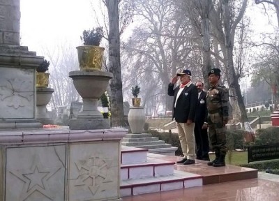 PM Modi visits Badam Bagh Cantonment 