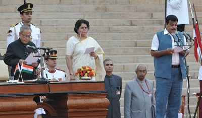 Nitin Gadkari takes charge of Ministry of Rural Development  
