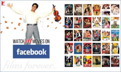 Yash Raj Films enables viewers to watch films on Facebook