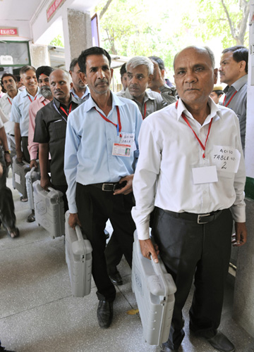 Counting Centre of General Election-2014