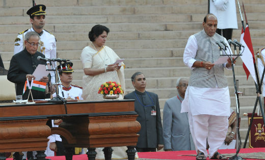 Narendra Modi takes oath as India's PM