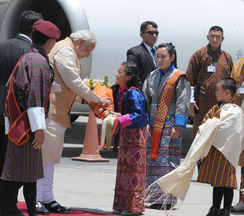 Modi calls on Jigme Kesar Namgyel Wangchuck