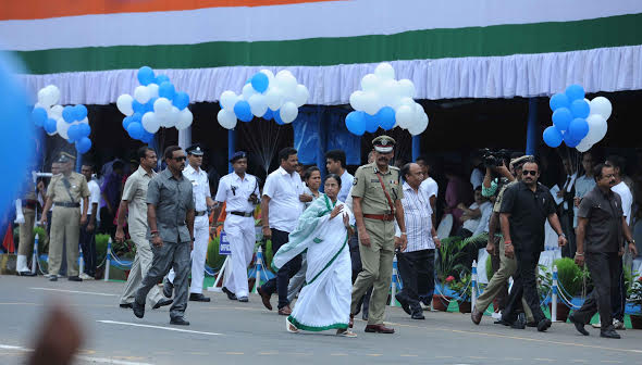 Independence Day celebrated in Kolkata