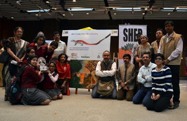 School children participate in Environmental Conservation Awareness program