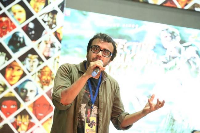 Dibakar at Comic Con with Byomkesh