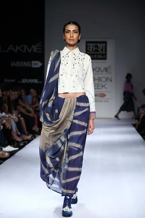 Designer Karishma Shahani showcases collection at LFW