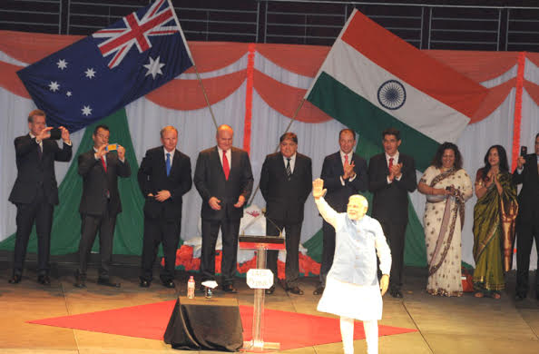 Prime Minister Narendra Modi in Sydney