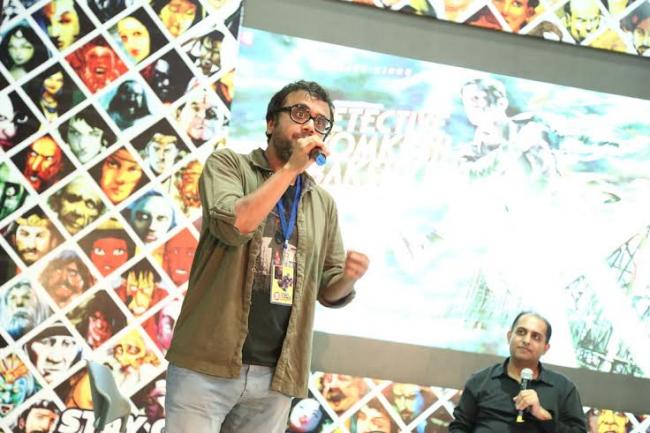 Dibakar at Comic Con with Byomkesh