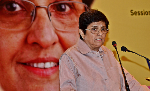 Kiran Bedi in Kolkata