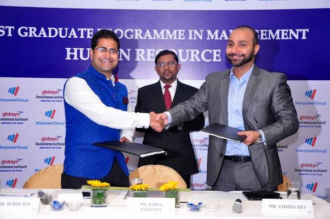 Globsyn Business School ties up with Global HR Leader ManpowerGroup for 2-year PG Programme