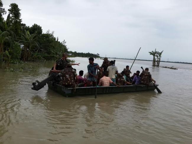 Assam flood : Over 5.76 lakh affects, hits Kaziranga National Park