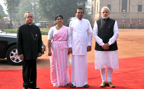 Sri Lanka President Maithripala Sirisena visits India, holds talks with PM Modi