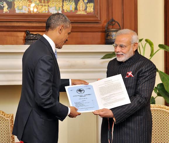 US President Barack Obama in India