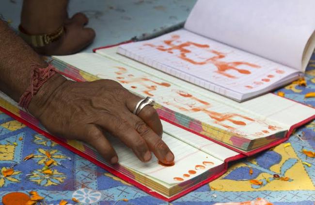 Bengali New Year celebrations at Kalighat Temple in Kolkata