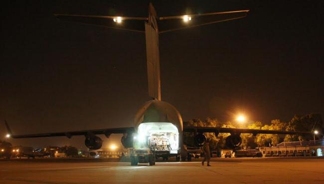 IAF continues relief ops in quake-hit Nepal
