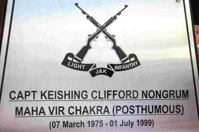 Bust of Capt Clifford K Nongrum unveiled 