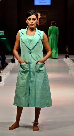 Models walk the ramp at  Kingfisher Ultrla Bengal Fashion Week