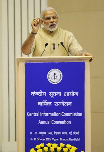 PM calls RTI as a tool for common man to have the right to question those in power 