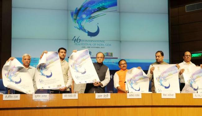 Ansari addressing the public, in Jakarta, Indonesia
