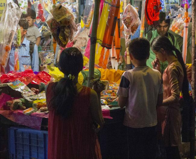 Holi celebration in Kolkata