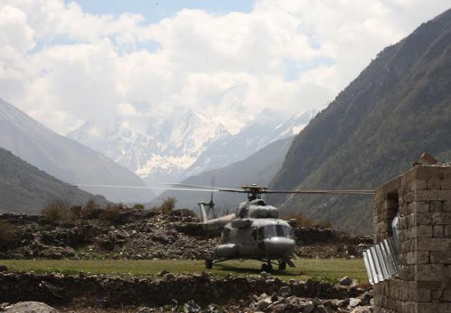 Air Force Mi 17 V5 helicopter