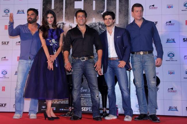 Salman Khan attends Hero trailer launch event