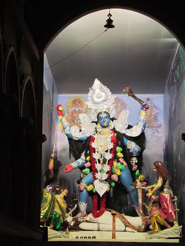 Naba Yubab Sangha worships Goddess Kali