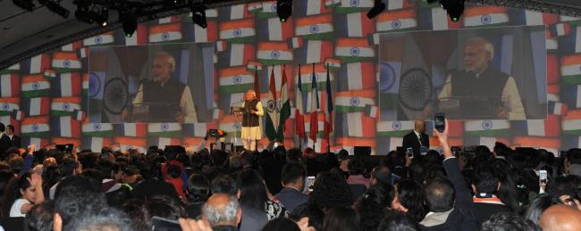 PM at Paris Community Reception