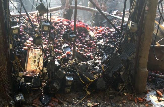 Fire guts part of Kolkata's iconic New Market