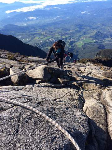Huma Qureshi scales Malaysia's highest peak Mount Kinabalu