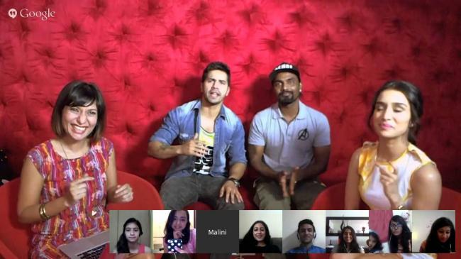 MissMalini hosts Varun Dhawan, Shraddha Kapoor, Remo 