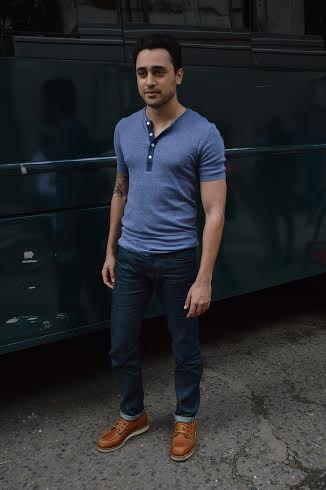 Imran, Kangana promotes 'Katti Batti' at suburban Mumbai studio