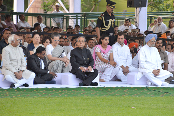 Rajiv Gandhi, on his 71st birth anniversary