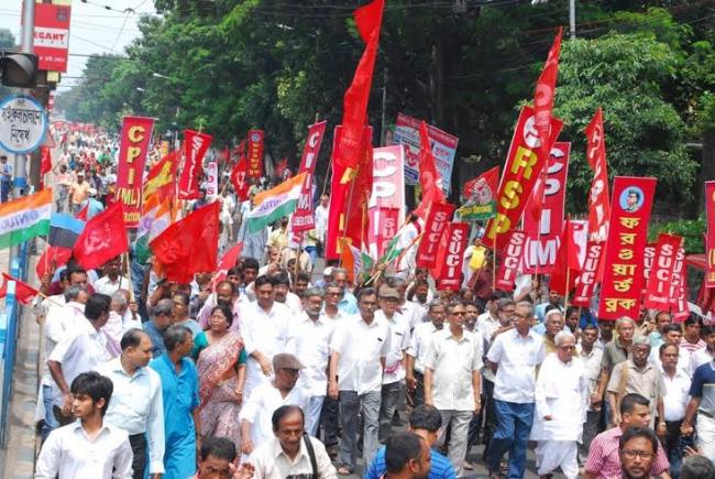 General strike by Left unions shut down Kolkata