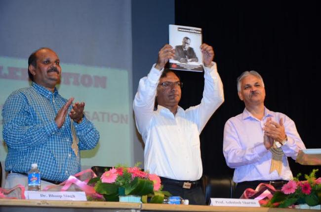 Ashutosh Sharma addresses at Diamond Jubilee Celebrations of National Atlas & Thematic Mapping Organization (NATMO)