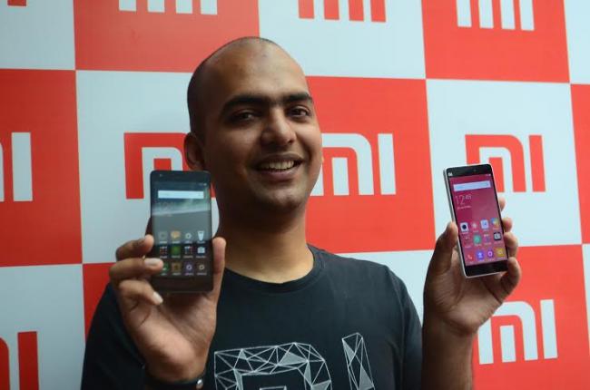 Xiaomi India Head Manu Jain interacts with media in Kolkata