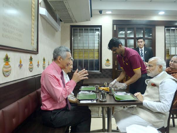 PM Modi in Singapore