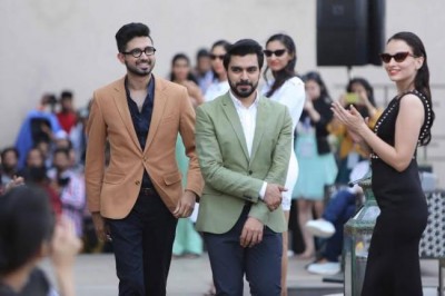 Shivan & Narresh presented a colourful bouquet of cruise and resort styles at LFW