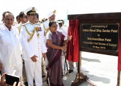 Naval Base at Porbandar Commissioned as INS Sardar Patel by Gujarat CM 