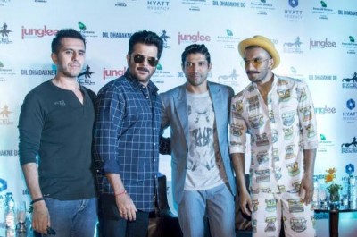 "Dil Dhadakne Do" stars sizzles Kolkata