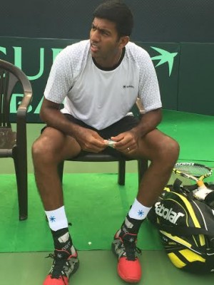 Rohan Bopanna prepares for Davis Cup clash