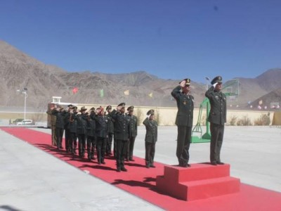 Chinese National Day bonhomie between India,m Chinese border troops in Eastern Ladakh