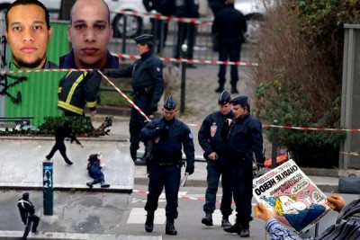 Police close on terrorist borthers in France