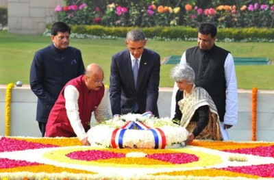 US President Barack Obama in India