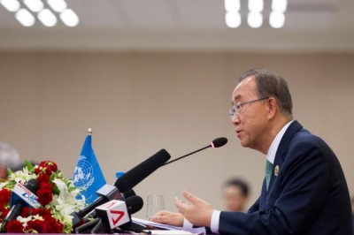 Ban saddened by passenger ship accident in China