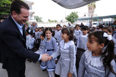 Palestinian children can return to UN-run schools this year due to fund-raising