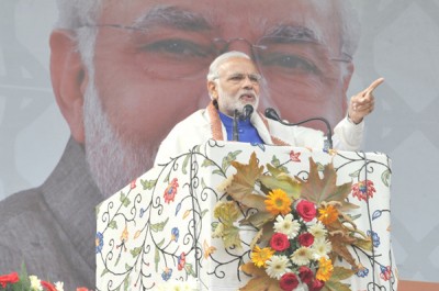 PM visits Jammu and Kashmir, announces eighty thousand crore rupee package